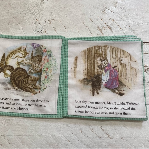 Beatrix Potter Three Kittens Soft Book - Picture 5 of 5